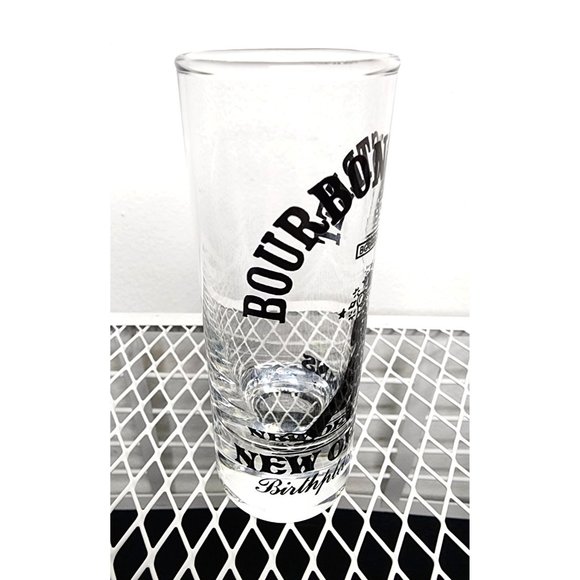 Bourbon Street Birthplace of Jazz Collectors Shot Glass Excellent Condition - Picture 2 of 4